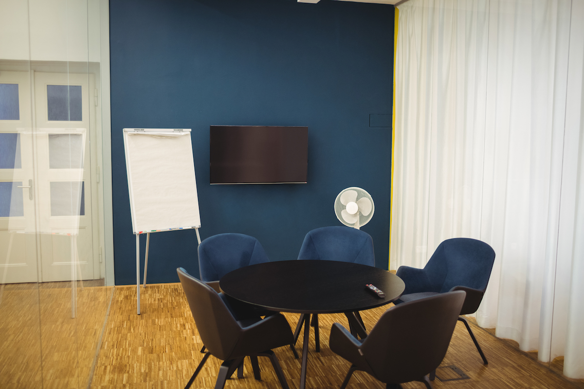 Business meeting room in office